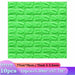 10pcs 3D Wall Sticker Imitation Brick Decoration Waterproof Self-Adhesive Wallpaper