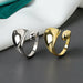 Sterling Silver Rings Men Women Vintage Gold Silver Rings Fashion Jewelry