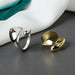 Sterling Silver Rings Men Women Vintage Gold Silver Rings Fashion Jewelry