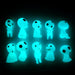 5pcs Mini Luminous Tree Elves Cute Resin Decoration Cartoon Toys