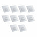 20/10 Pcs Hooks Transparent Strong Self Adhesive Suction Wall Hanger Hooks