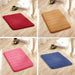 Coral Fleece Bathroom Carpet Water Absorption Non-Slip Memory Foam Floor Mat