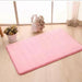 Coral Fleece Bathroom Carpet Water Absorption Non-Slip Memory Foam Floor Mat