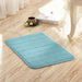 Coral Fleece Bathroom Carpet Water Absorption Non-Slip Memory Foam Floor Mat