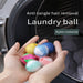 6Pcs Nylon Laundry Ball Washing Machine Sticking Pet Hair Removal Cleaning Balls