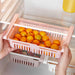 Adjustable Stretchable Refrigerator Organizer Drawer Basket Storage Rack