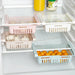 Adjustable Stretchable Refrigerator Organizer Drawer Basket Storage Rack