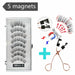 Magnetic Eyelashes Handmade Makeup Mink Eyelashes Extended False Eyelashes With Applicator