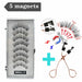 Magnetic Eyelashes Handmade Makeup Mink Eyelashes Extended False Eyelashes With Applicator