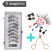 Magnetic Eyelashes Handmade Makeup Mink Eyelashes Extended False Eyelashes With Applicator