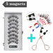 Magnetic Eyelashes Handmade Makeup Mink Eyelashes Extended False Eyelashes With Applicator