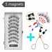 Magnetic Eyelashes Handmade Makeup Mink Eyelashes Extended False Eyelashes With Applicator