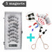 Magnetic Eyelashes Handmade Makeup Mink Eyelashes Extended False Eyelashes With Applicator