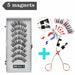 Magnetic Eyelashes Handmade Makeup Mink Eyelashes Extended False Eyelashes With Applicator