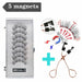 Magnetic Eyelashes Handmade Makeup Mink Eyelashes Extended False Eyelashes With Applicator
