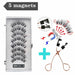Magnetic Eyelashes Handmade Makeup Mink Eyelashes Extended False Eyelashes With Applicator