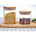 Candy Jar Transparent Glass Spices Container With Lids Cookie Jar