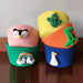 Cartoon Animals Hand Woven Storage Basket Kids Toys Organizer Laundry Baskets