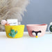 Cartoon Animals Hand Woven Storage Basket Kids Toys Organizer Laundry Baskets