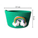 Cartoon Animals Hand Woven Storage Basket Kids Toys Organizer Laundry Baskets