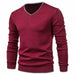 New Casual Full Sleeve T-Shirts Men Cotton Slim Fit Fashion Style Pullovers