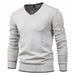 New Casual Full Sleeve T-Shirts Men Cotton Slim Fit Fashion Style Pullovers