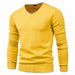 New Casual Full Sleeve T-Shirts Men Cotton Slim Fit Fashion Style Pullovers
