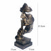 Nordic Abstract Thinker Statue Resin Home Decoration Sculpture Modern Art