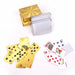 Gold Silver Playing Cards Poker Game Deck Foil Waterproof Premium Cards