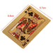 Gold Silver Playing Cards Poker Game Deck Foil Waterproof Premium Cards