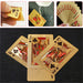 Gold Silver Playing Cards Poker Game Deck Foil Waterproof Premium Cards