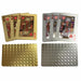 Gold Silver Playing Cards Poker Game Deck Foil Waterproof Premium Cards