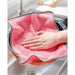 Kitchen Dish Towel Cloth Kitchen Rag Thickened Cleaning Absorbent Scouring Pad