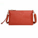 Women's Handbags Split Leather Fashion Alligator Pattern Clutch Bags