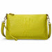 Women's Handbags Split Leather Fashion Alligator Pattern Clutch Bags