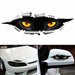 3D Car Wall Door Styling Eyes Peeking Sticker Waterproof Peeking Monster Stickers