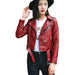 Women Pu Faux Leather Jacket Fashionable Winter Wear - Atom Oracle