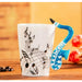 Creative Ceramic Music Mug Coffee Tea Milk Stave Cups with Handle Coffee Mug - Atom Oracle