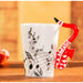 Creative Ceramic Music Mug Coffee Tea Milk Stave Cups with Handle Coffee Mug - Atom Oracle
