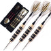 Professional Archer 20/23/26 Grams Steel Tip Darts Black Coating Brass Barrels Darts