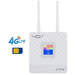 Wireless CPE 4G Wifi Router Portable Gateway FDD TDD LTE WCDMA GSM Global Unlock External Antennas SIM Card Slot WAN/LAN Port