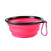 Pet Bowl Collapsible Silicone Silica Gel Dog Cat Portable Feeder Dish - Atom Oracle