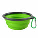 Pet Bowl Collapsible Silicone Silica Gel Dog Cat Portable Feeder Dish - Atom Oracle