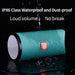 TG Bluetooth Speaker Portable Outdoor Loudspeaker Wireless Mini Column 3D 10W Stereo Music Surround Support FM TFCard Bass Box - Atom Oracle