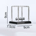Newton's Cradle Balance Steel Balls Physics Science Pendulum