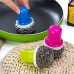 Kitchen Accessories Multi-Use Nano Sponge Wipe Cleaning Brush With Handle - Atom Oracle