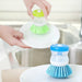 Kitchen Accessories Multi-Use Nano Sponge Wipe Cleaning Brush With Handle - Atom Oracle
