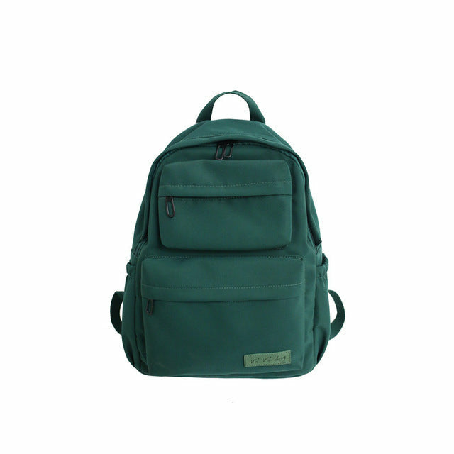 atom multi purpose laptop backpack Waterproof Nylon Backpack Multi-Pocket Travel School Bag