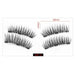 Shozy Magnetic eyelashes with 3 magnets handmade 3D magnetic lashes natural false eyelashes magnet lashes with gift box-24P-3 - Atom Oracle
