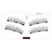 Shozy Magnetic eyelashes with 3 magnets handmade 3D magnetic lashes natural false eyelashes magnet lashes with gift box-24P-3 - Atom Oracle